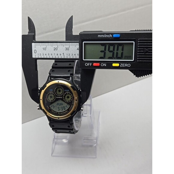 Casio BGP-20 Multi Planner Vintage Digital Quartz Watch 100M Japan World Time - Picture 5 of 10
